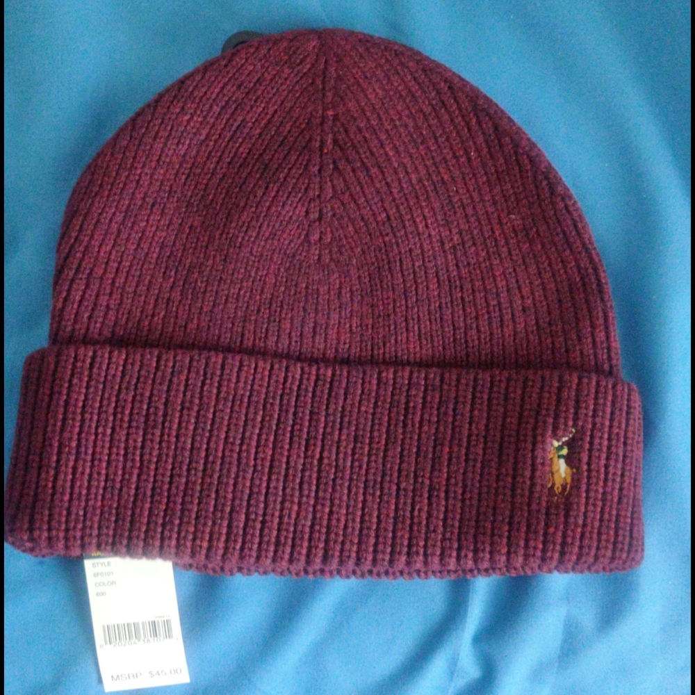 Polo Men's Beanie - NWT